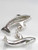 Whale 2D sterling silver charm pendant .925 x 1 Whales Wales image 6