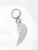 Angel wing bead sterling silver charm .925 x 1 Protection charms additional view