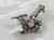 Calling Bird sterling silver charm .925 Birds Christmas charms alternate view