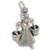 Maid a Milking sterling silver charm .925 x 1 Christmas charms