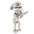Pied Piper Piping sterling silver charm .925 Christmas charms
