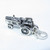 Tractor sterling silver charm .925 Tractors farms charms side view
