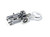 Tractor sterling silver bead charm .925 Tractors Farm charms side view
