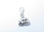 Caravan Camper sterling silver charm .925 Caravaning charms F side view