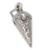Ice Cream Cone sterling silver charm .925 x 1 Cornets and Ices charms