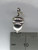 Acorn sterling silver charm .925 Oak tree seeds charms detail