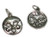 Moon Face sterling silver charm .925 Moons and Celestial charms additional view