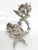 Mermaid sterling silver pendant .925 Mermaids pendants extra view
