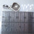 Scallop Shell sterling silver bead charm .925 Shells charms size example