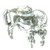 Horse and Foal sterling silver charm .925 x 1 Horses and foals charms