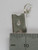 Razor Double Edge sterling silver charm .925 Razors charms detail