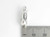 Pinto Bean sterling silver charm .925 Beans charms size example