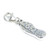 26.2 Mile Marathon Shoe sterling silver clip charm .925 charms