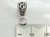Bail sterling silver - Make a charm Into Pendant .925 Bails -D size example