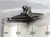 Kayak sterling silver charm .925 x 1 Canoe Canoes and Kayaks charms size example