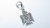Thunderbird bead sterling silver charm .925 Native American Thunderbirds additional view
