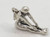 Female diving sterling silver charm .925 Lady diver charms additional view