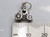 Pumpkin Cinderella Carriage sterling silver charm .925 charms x 1