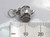 Teapot sterling silver charm .925 x 1 Tea Pot charms size example