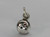 Ten pin bowling ball SMALL sterling silver charm .925 x 1 Bowl charms size example