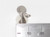 Goblet sterling silver charm .925 Drinking charms side view