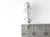 Cow sterling silver charm .925 Cows Milking Daisy charms size example