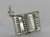 Holy Bible sterling silver charm .925 x 1 Holy Books of God charms additional view