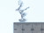 Gymnast on beam sterling silver charm .925 Gymnastics charms size example
