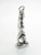 Gymnast female sterling silver charm .925 x 1 Gymnastics charms image 7
