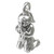 Boy praying sterling silver charm .925 Prayers Lord God charms