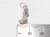 Boy praying sterling silver charm .925 Prayers Lord God charms size example