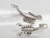 Scorpion sterling silver charm .925 x 1 Scorpions and Scorpio charms image 6