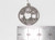 Carlsbad Caverns sterling silver charm pendant .925 Caving charms size example
