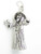 Wizard sterling silver charm .925 x 1 Warlock Wizards Wizzard charms image 6