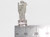 Grandfather clock sterlng silver charm .925 Long Case Colocks charms detail