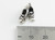 Baby Shoes sterling silver charm .925 x 1 Babies Shoes charms
