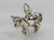 Cow sterling silver charm .925 x 1 Milking Daisy Cows charms additional view