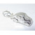 Beetle car sterling silver clip charm .925 Beetles cars charms side view