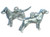 Retriever sterling silver dog charm .925 x 1 Retrievers dogs charms image 6