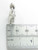 Afghan dog sterling silver charm .925 Afgans Dogs charms alternate view