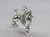 Poodle sterling silver charm .925 Poodles Dog dogs charms additional view