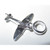 Spitfire plane sterling silver bead charm .925 x 1 Aircraft Spitfires charms image 6