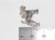Airedale Terrier Dog sterlng silver charms .925 Airdales dogs charms size example