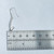 Shillelagh stick sterling silver hook earrings .925 Irish Good Luck drops detail