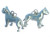 Pitbull American dog charm Pit Bull dogs pitbulls charms alternate view