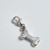 Bone sterling silver clip charm .925 Dog Dogs Bones Archeology charms additional view