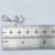 Cannabis leaf on bead fitting sterling silver charm .925 Leaves Drug charms detail
