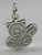 Cute Cat sterling silver charm .925 Pussy cats charms additional view