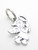 Bad Naughty Angel sterling silver charm .925 Good Girl Bad additional view