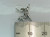 Reindeer tiny sterling silver charm .925 Rudolph Christmas charms detail